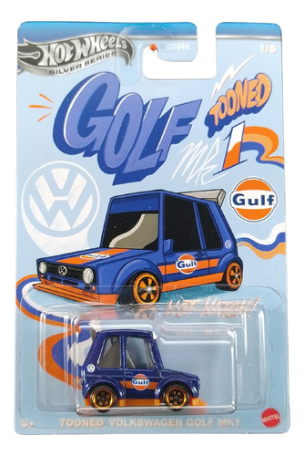 Hot Wheels Temático Silver Series Tooned Gulf Set C/ 05 - Colibri