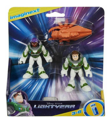 Boneco Imaginext Lightyear Buzz Lightyear & Alisha Hgt38 - Colibri