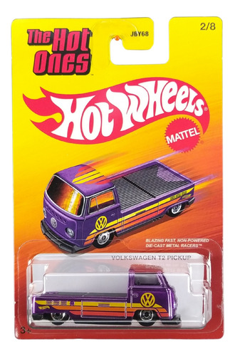 Hot Wheels Temáticos The Hot Ones 2025 Kombi Roxa Set C/ 08