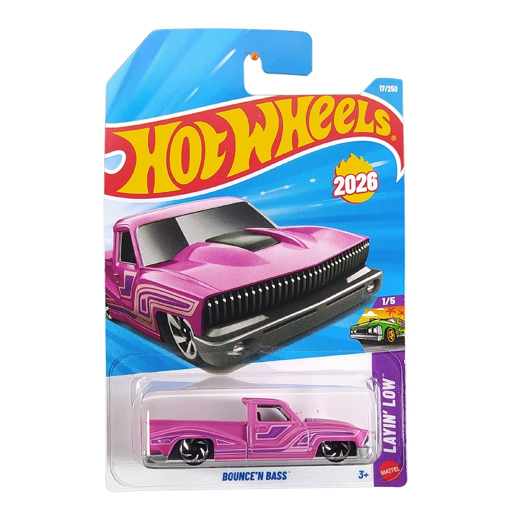 Hot Wheels Bounce'n Bass JJK69 2026F - Colibri Toys - Brinquedos e