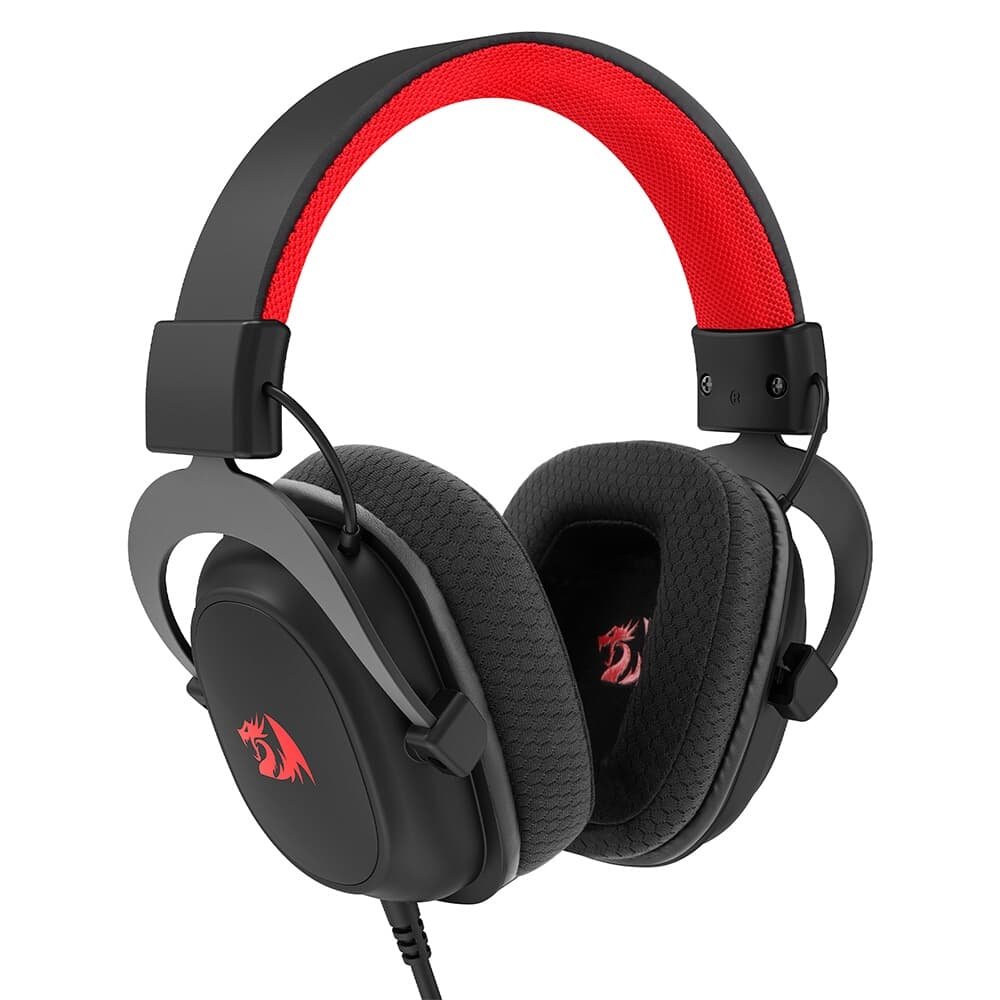 Headset Gamer Redragon Zeus Lite P3 53mm C/Microfone Preto - H510