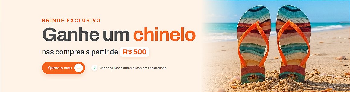 Brinde Chinelo - 2026