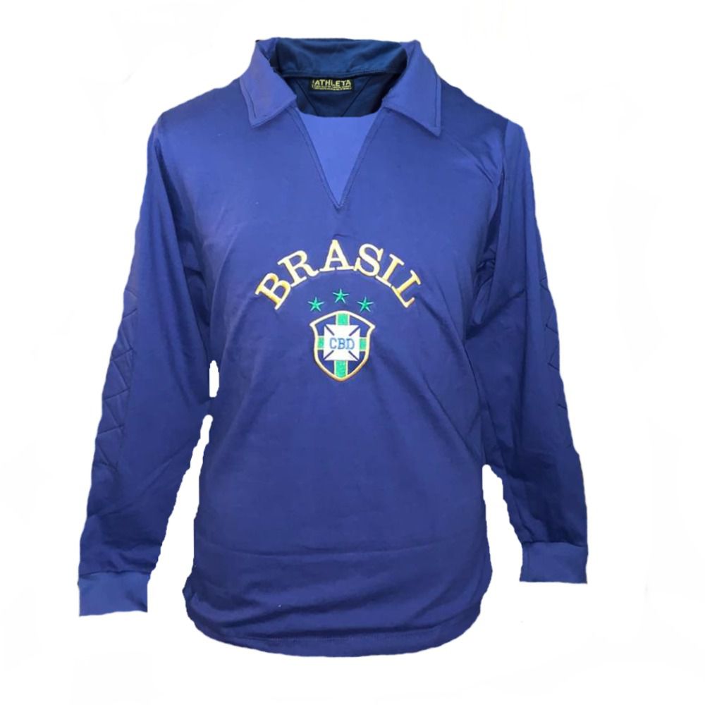 Camisa Goleiro da Seleção Brasileira de 1974 - Retro Original AThleta -  Athleta Store