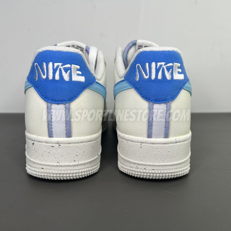 Tênis Nike Air Force 1 Low '07 LV8 82 Double Swoosh Medium Blue -  DO9786-100 - Sportline Store