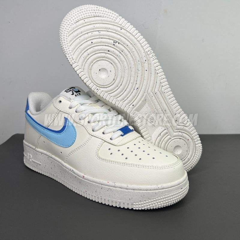 Size 11.5 Men- Nike Air Force 1 '07 LV8 Double Swoosh Blue Chill DO9786-100