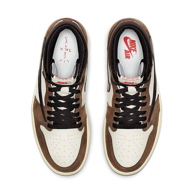 Tênis Air Jordan 1 High OG Travis Scott - CD4487-100 Tênis Air Jordan 1 High OG Travis Scott - CD4487-100