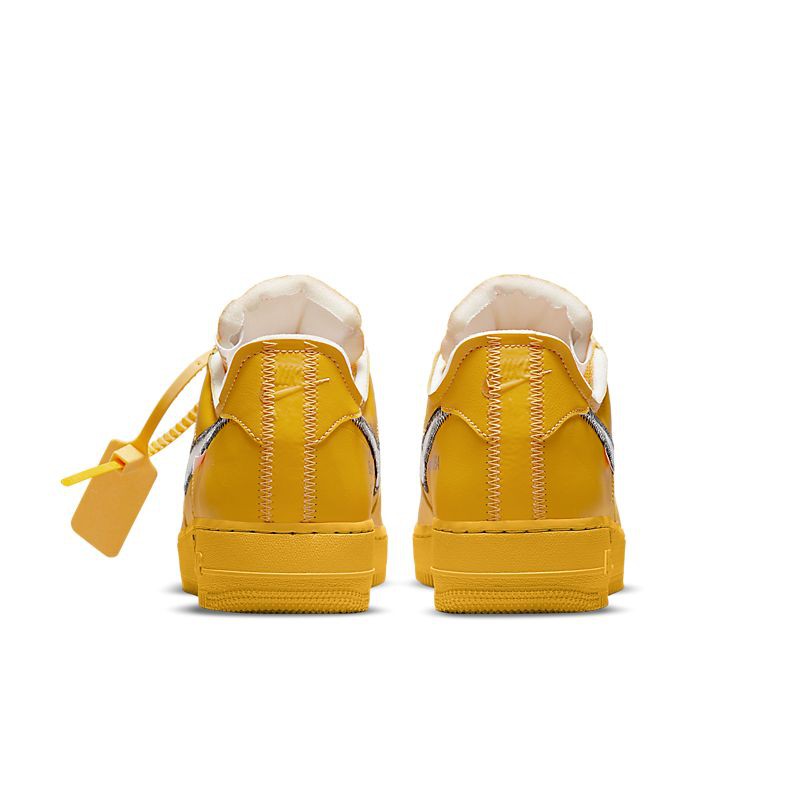 Tênis Nike Air Force 1 Low Off-White ICA University Gold - DD1876