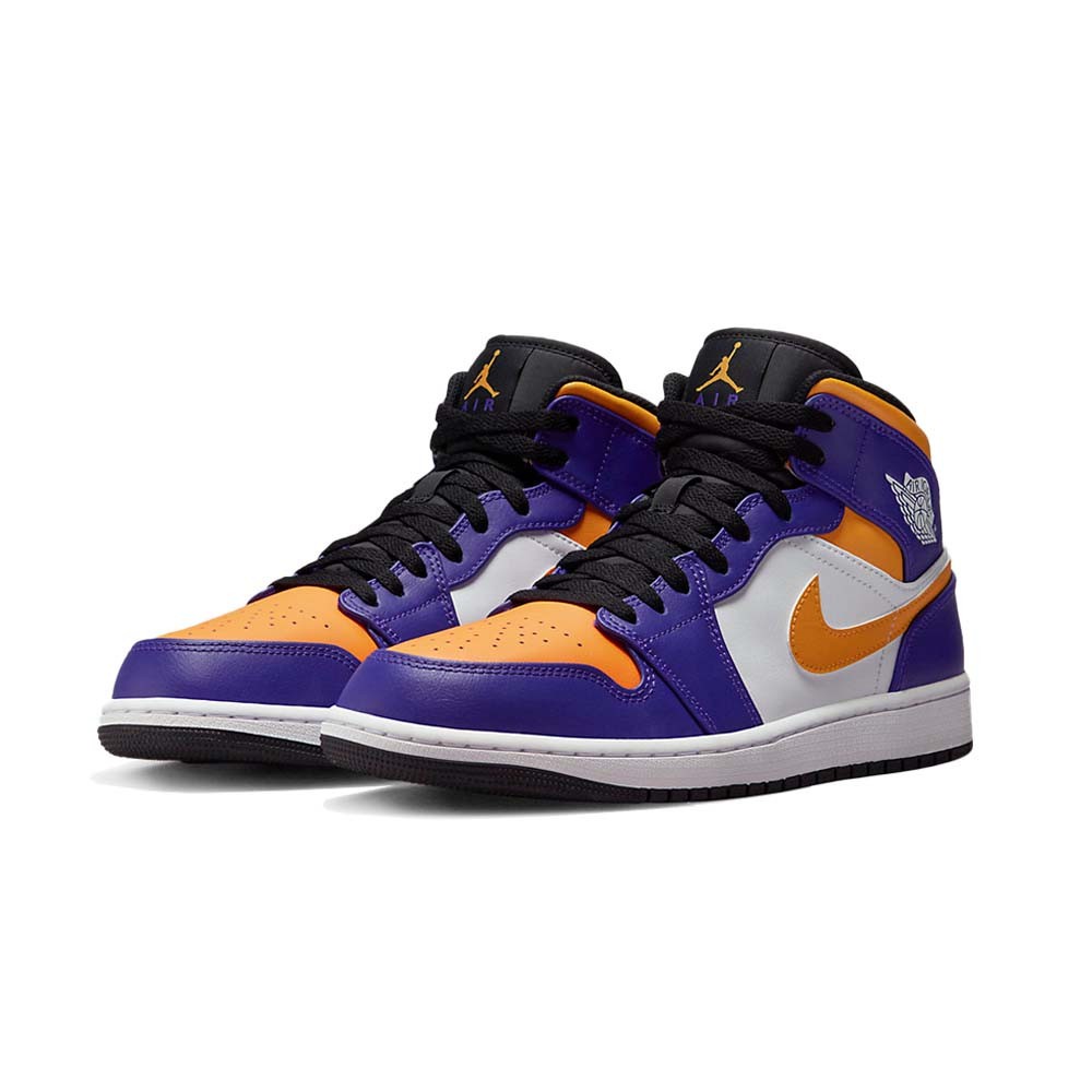 Tênis Air Jordan 1 Mid Lakers (2022) - DQ8426-517 - Sportline Store