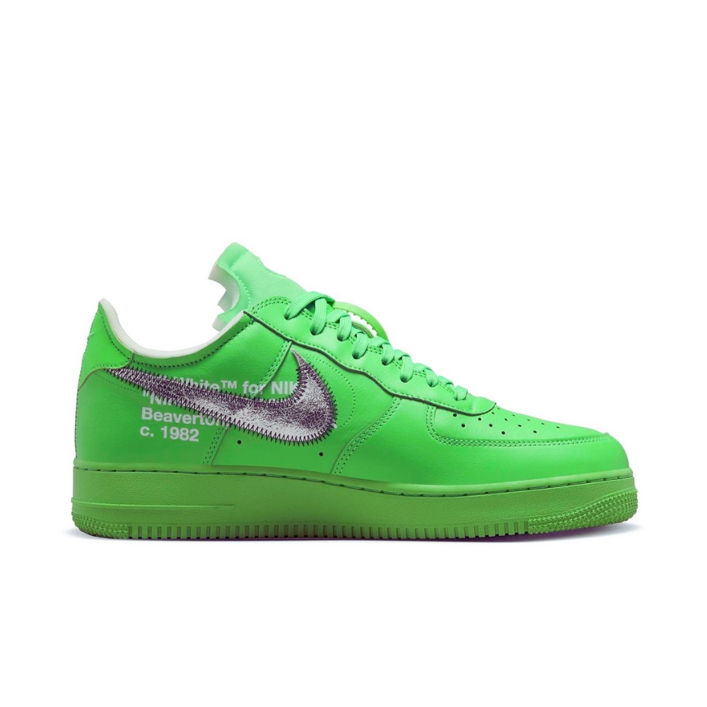 Tênis Nike Air Force 1 Low Off-White Brooklyn green - DX1419-300