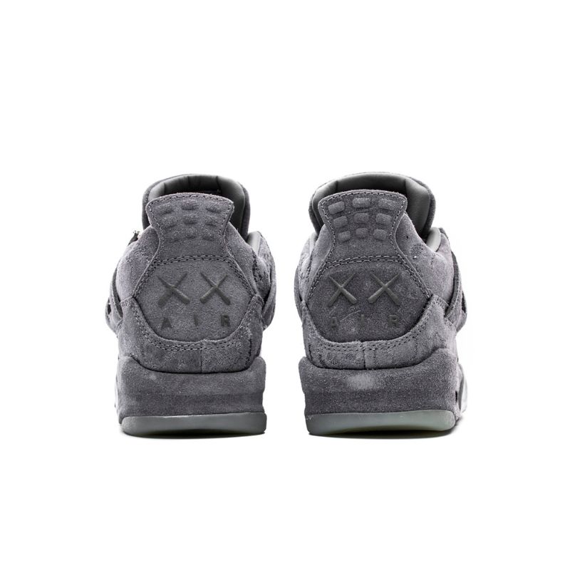 【新品】Air Jordan 4 Retro KAWS 930155 003 Tênis Air Jordan 4 Retrô Kaws Grey Cool Gray - 930155-003
