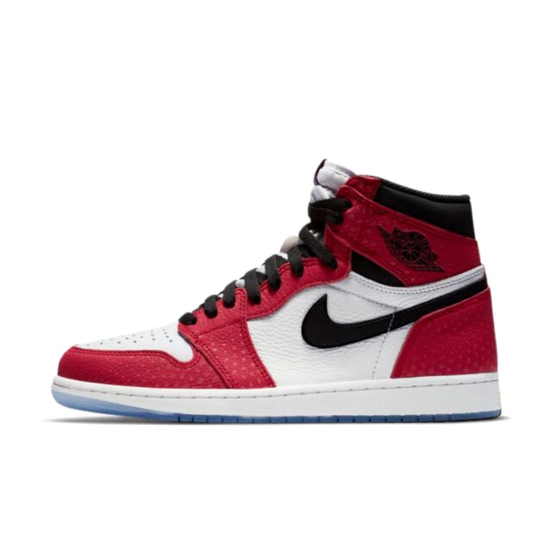 堅実な究極の High Retrô 1 Jordan Air Tênis OG Story Origin Spider-Man 靴