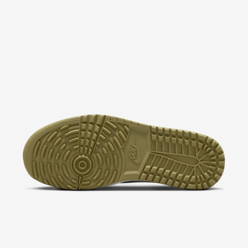 Tênis Air Jordan 1 Low Golf x Travis Scott Neutral Olive - FZ3124