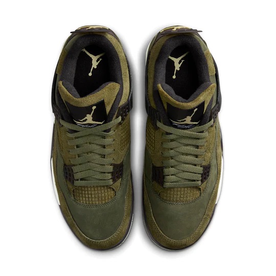 Tênis Nike Air Jordan 4 Retrô SE Craft Olive - FB9927-200