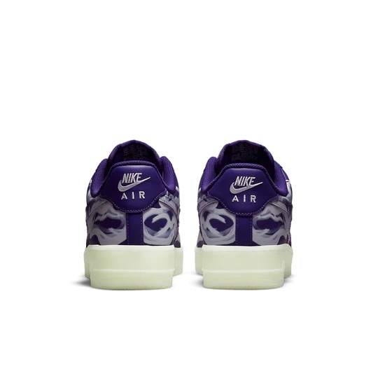 Tênis Nike Air Force 1 Low Purple Skeleton - CU8067-500
