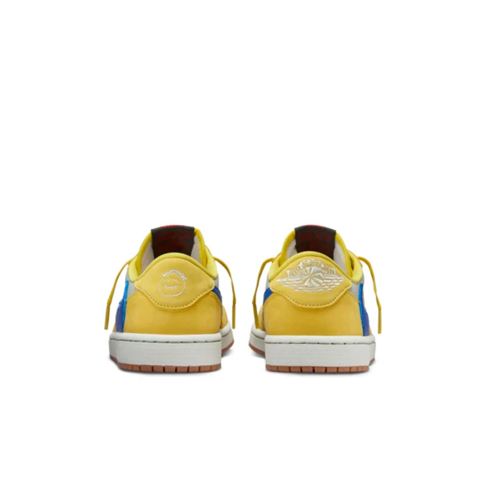 Tênis Air Jordan 1 Retrô Low OG SP x Travis Scott Canary Tênis Air Jordan 1 Retrô Low OG SP x Travis Scott Canary