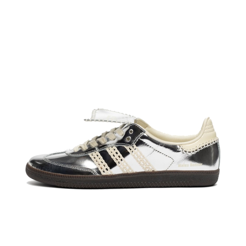 Tênis Adidas Wales Bonner x Samba Silver Metallic - IG8181