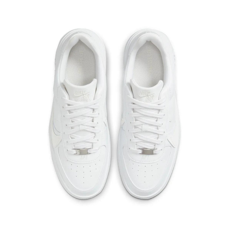 Tênis Nike Air Force 1 PLT.AF.ORM Triple White - DJ9946-100