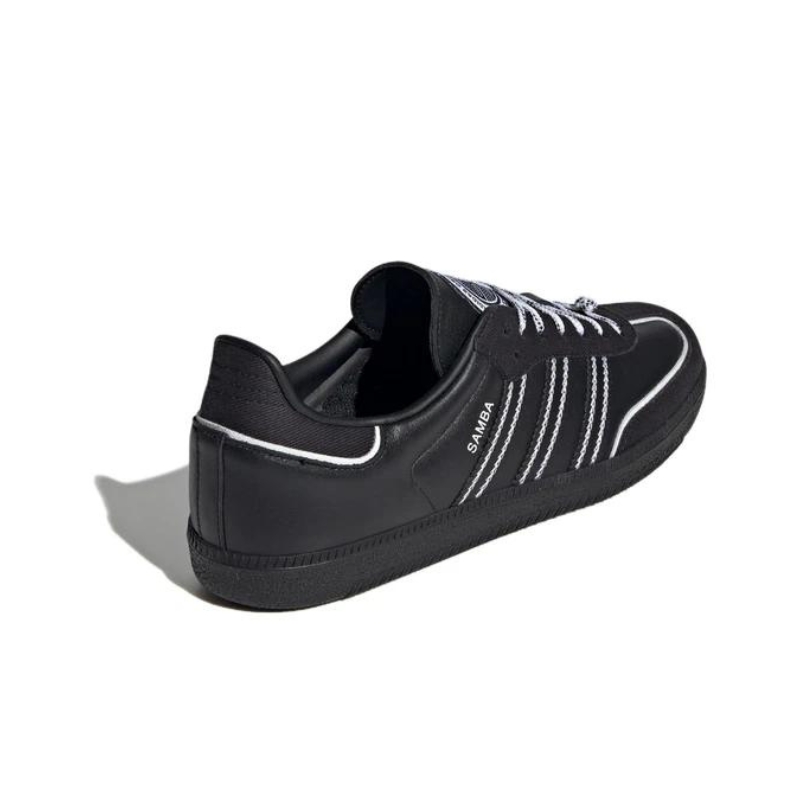 Tênis Adidas TOC Samba OG Black White Silver - IF3918