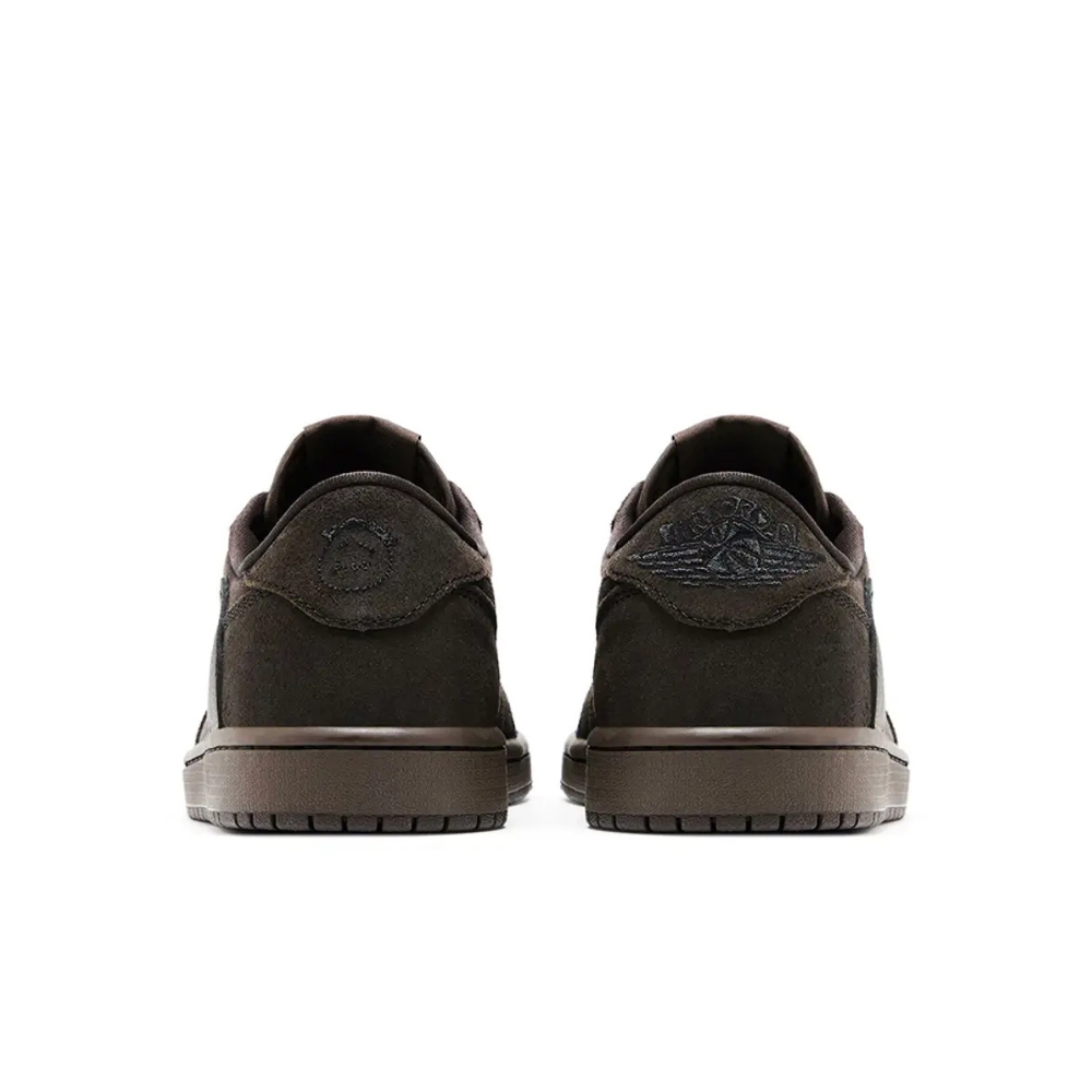 Tênis Air Jordan 1 Retrô Low OG SP x Travis Scott Velvet Brown