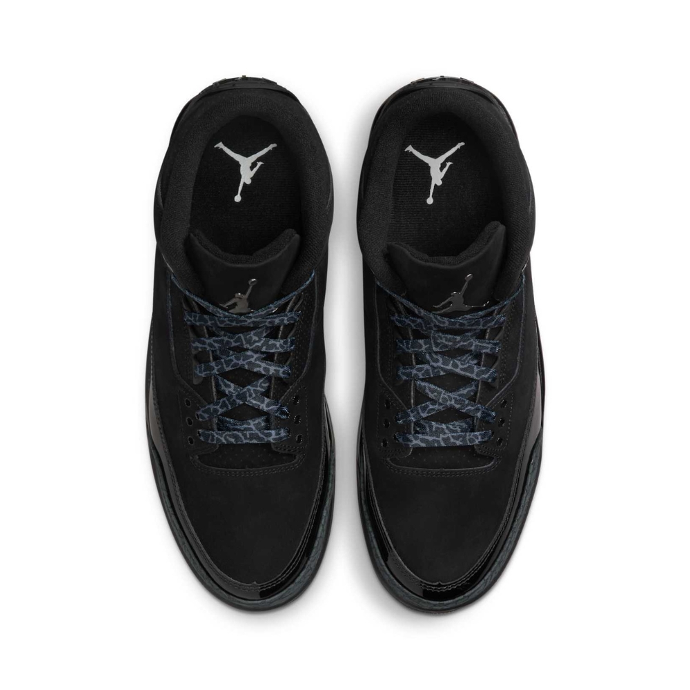 靴 NIKE AIR JORDAN3 black cat CT8532-001 Tênis Air Jordan 3 Retrô Black Cat 2025 - CT8532-001 - Sportline Store