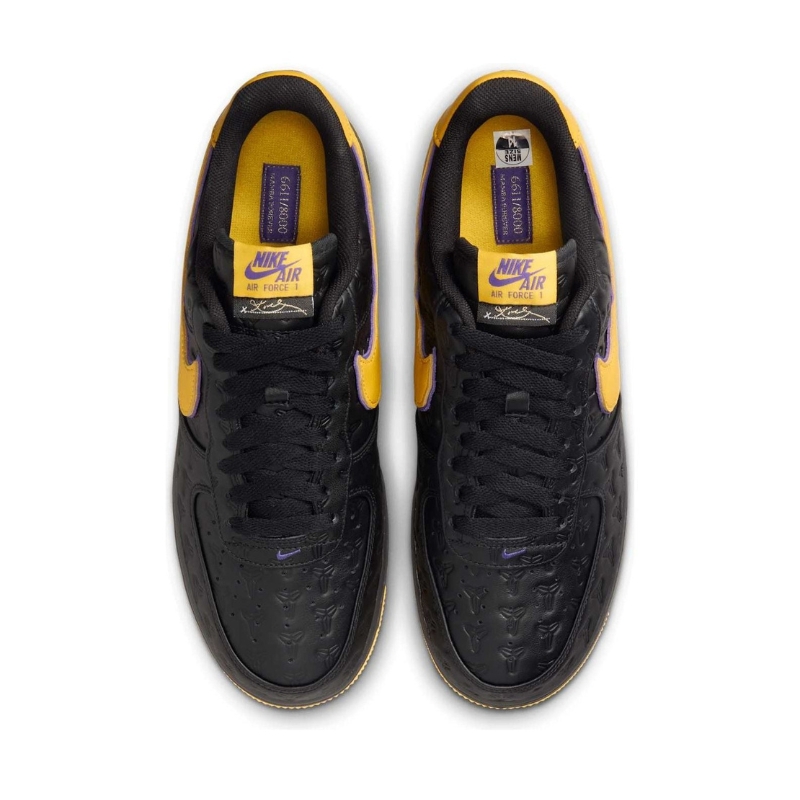 Tênis Nike Air Force 1 Low x Kobe Bryant Black - HV5122-001
