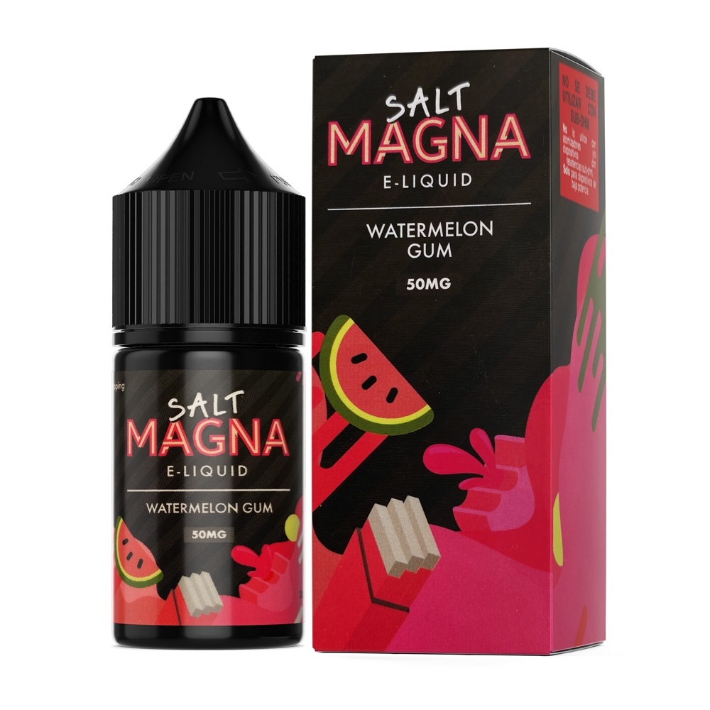 Líquido Watermelon Gum (Fusion) Nic Salt Magna Elite Smoke Loja