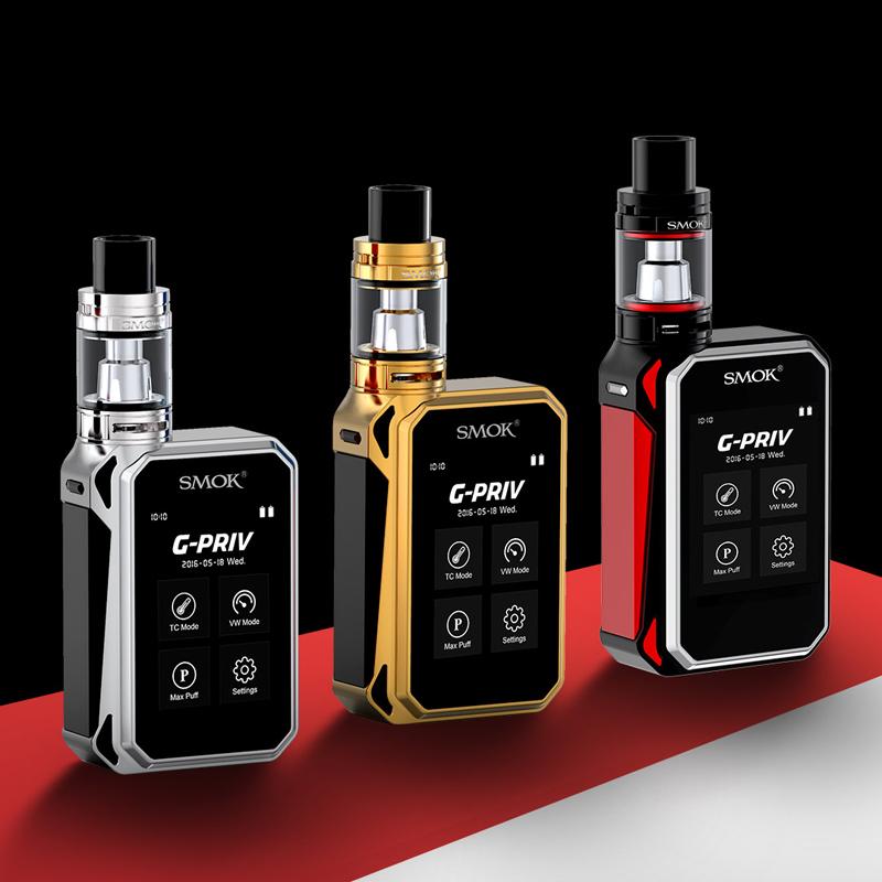 Kit G-PRIV 220W TC c/ Atomizador Micro TFV8 Big Baby - Smok?