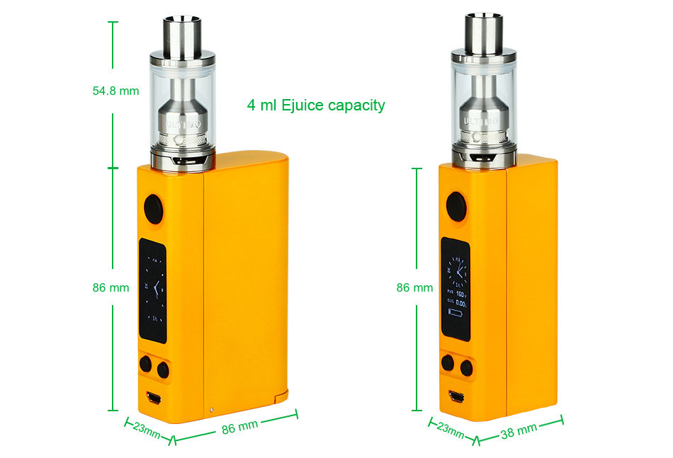 Kit eVic VTC Dual 75W - 150W c Atomizador Ultimo - Joyetech™ (1)