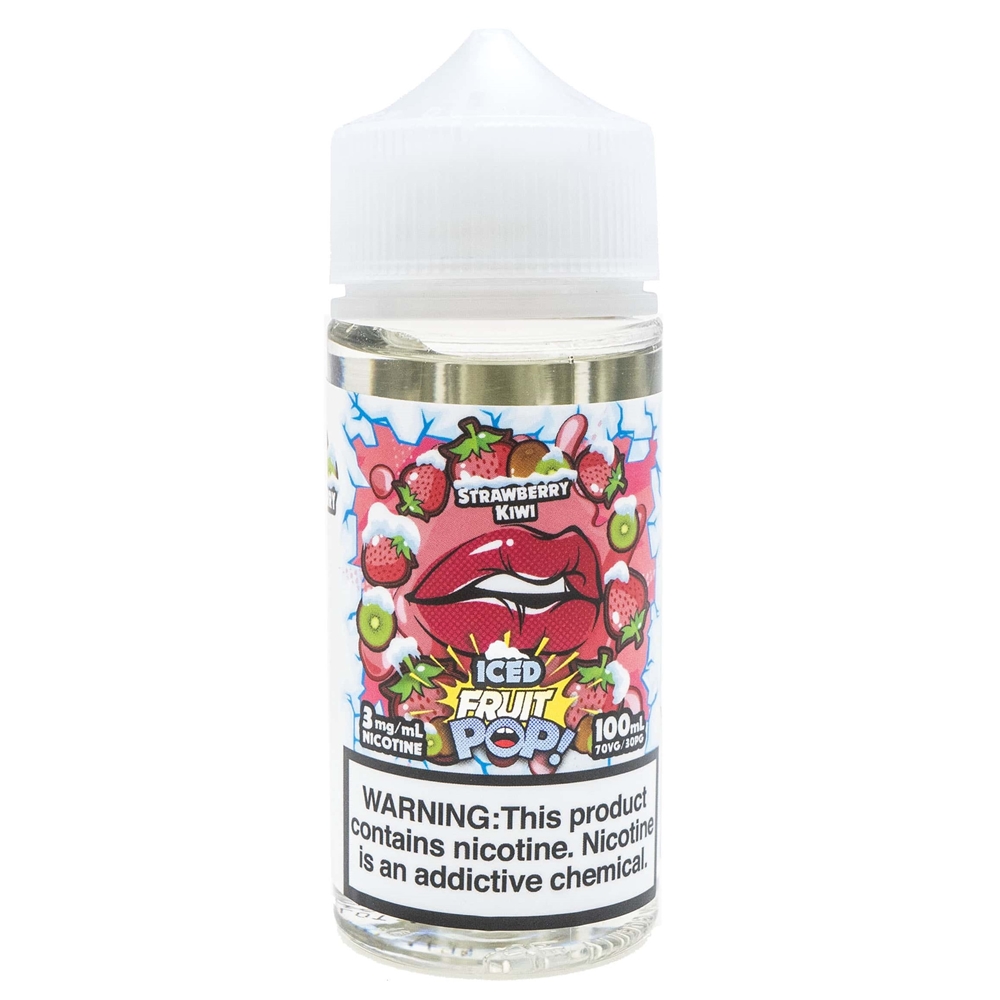 Líquido Strawberry Kiwi - ICED Fruit Pop!