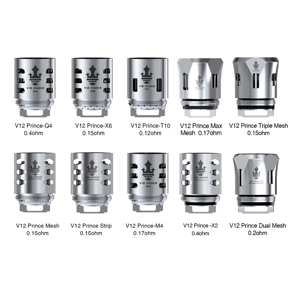 Bobina X2 Clapton (Reposio) p/ Atomizador TFV12 Prince - Smok?