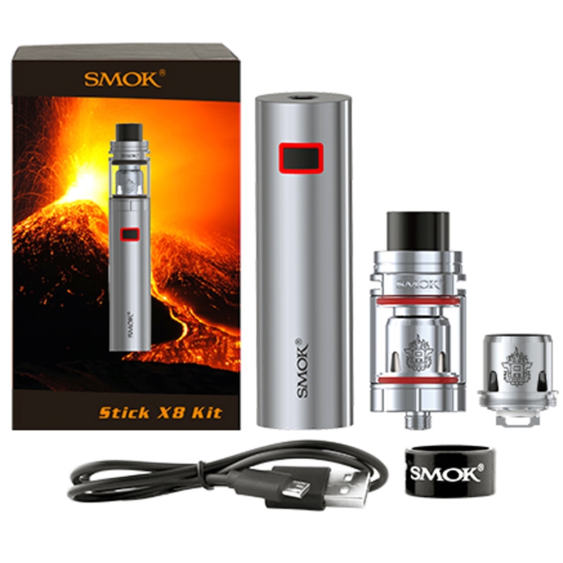 Cigarro Eletrônico Smok Kit Stick X8 3000mAh com Atomizador TFV8 X Baby -  Elite Smoke | Vape