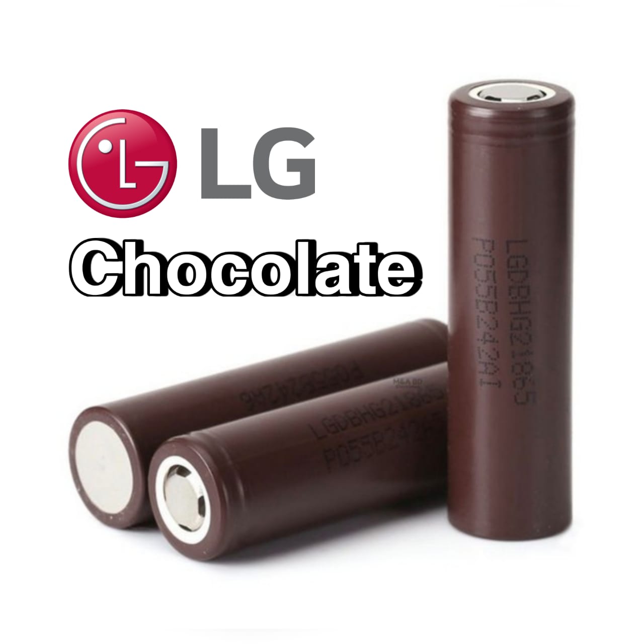 Bateria 18650 LG Chocolate Flat Top - 3000mAh 20A - Vapor e Sabor - Vape