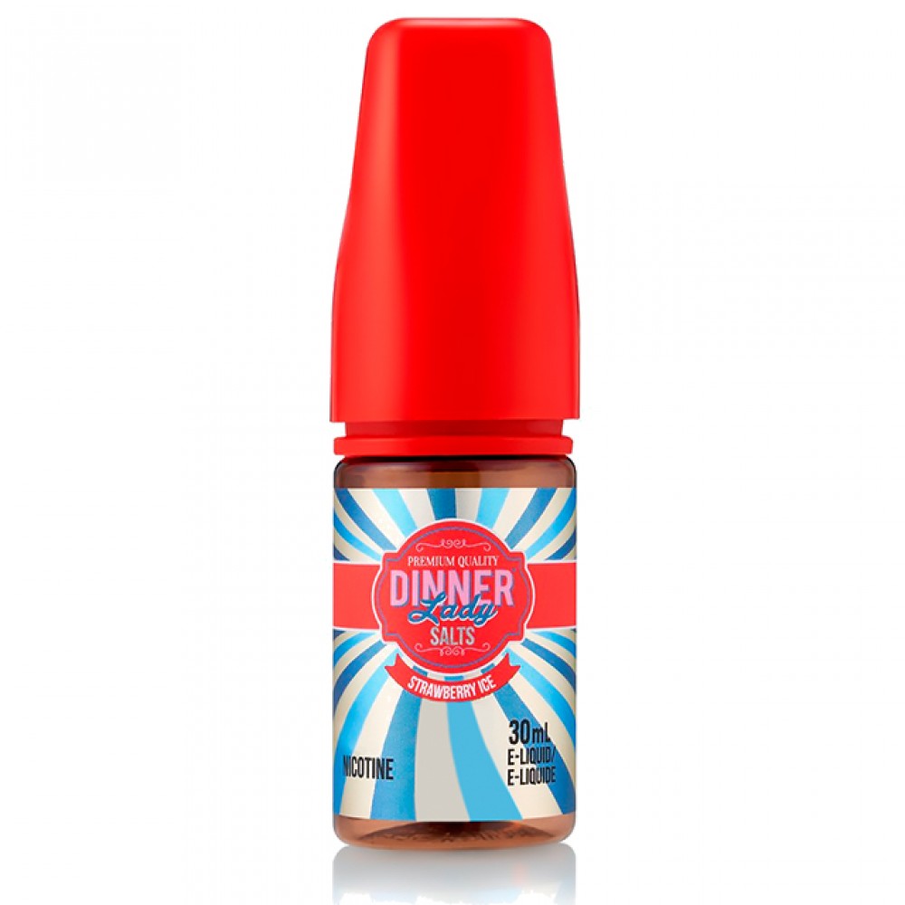 L?quido Strawberry Ice - SaltNic / Salt Nicotine - Dinner Lady