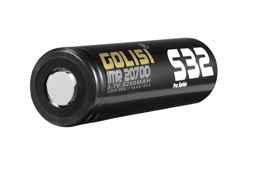 Bateria IMR 20700 High Drain 30A 3200MAH Flat Top - Golisi S32