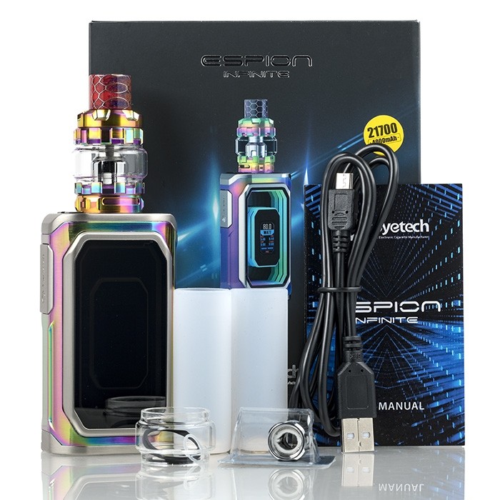 Kit Espion Silk 80W TC c/ Atomizador NotchCore - Joyetech