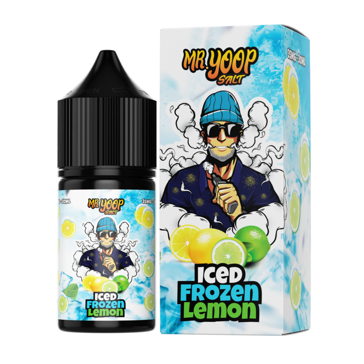 Juice Nic Salt Iced Frozen Lemon | Mr. Yoop