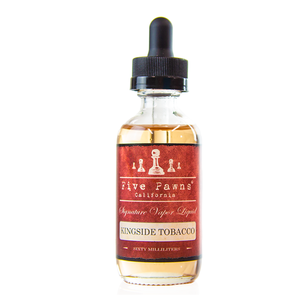 L?quido Kingside Tobacco - (Burley Tobacco) - Red - Five Pawns?