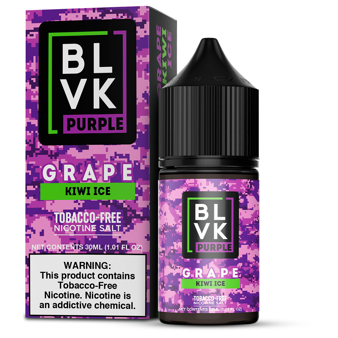 Líquido Grape Kiwi Ice (Purple) - Nic Salt - Blvk