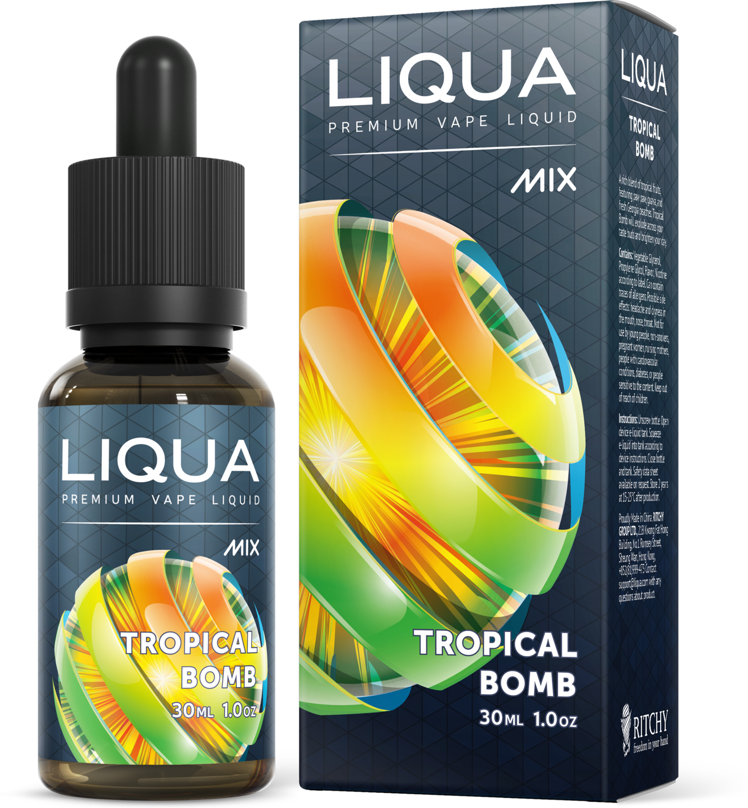 Líquido LIQUA Mixes - Tropical Bomb - Ritchy  