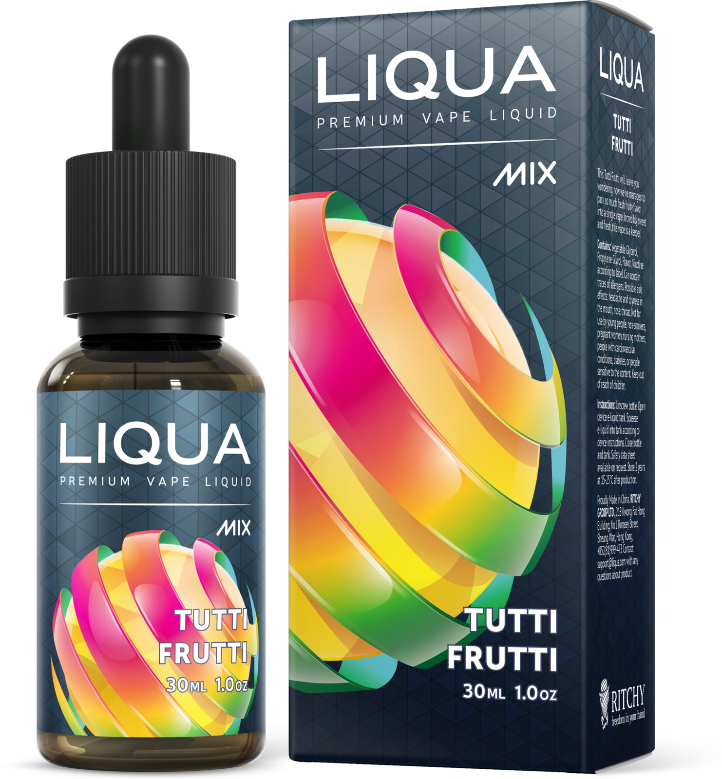 Líquido LIQUA Mixes - Tutti Frutti - Ritchy  