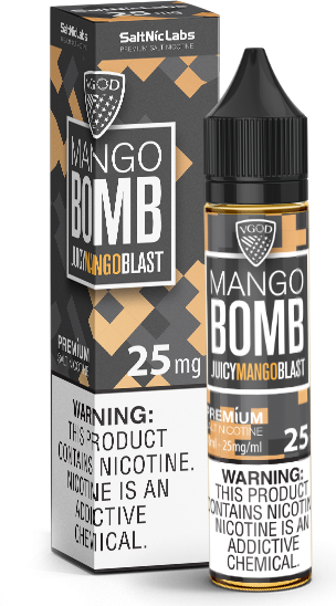 Líquido Mango Bomb - SaltNic / Salt Nicotine - VGOD SaltNic