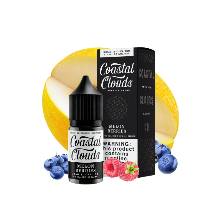 Juice Iced Melon Berries — Coastal Clouds NicSalt Elite Smoke