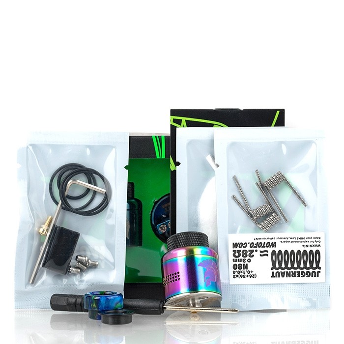 Atomizador Warrior 25mm RDA Wotofo Inclui: