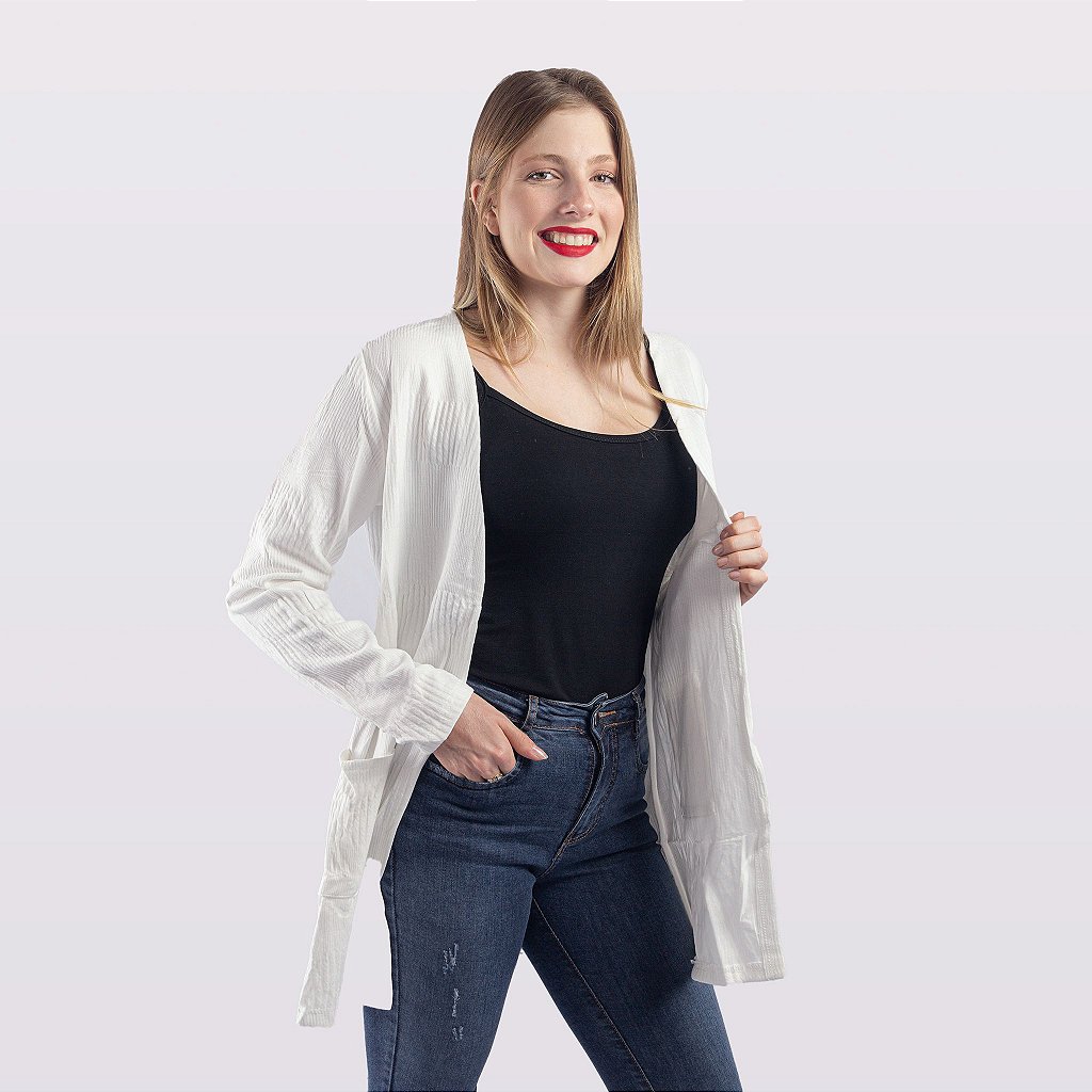 cardigan feminino calça jeans