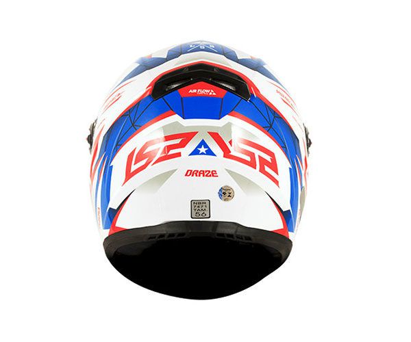 CAPACETE LS2 CLASSIC DRAZE BRANCO/VERDE - Guga Motos