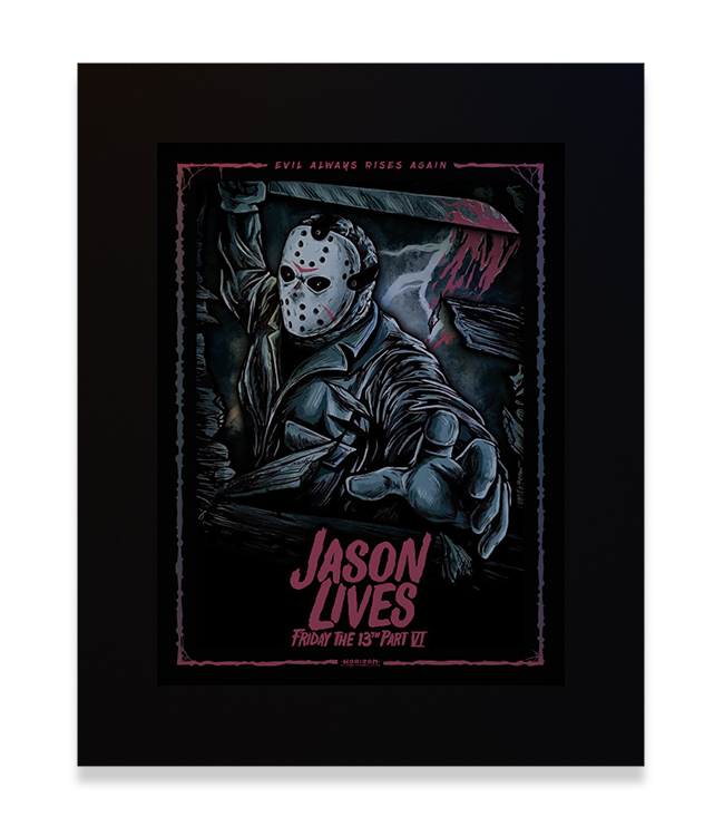 Quadro 32x45 Friday the 13th Part VI: Jason Lives - Horizon