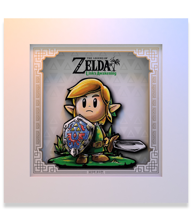 Quadro 25x25 The Legend of Zelda: Link's Awakening - Link