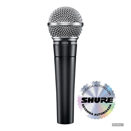 【保管品 美品】SHURE SM58 シュアLIVE REC Vocal MIC Microfone de mão SM58-LC - Seegma Store | Os melhores equipamentos