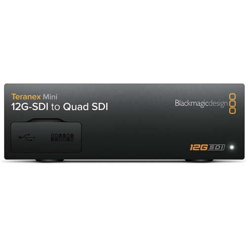 Conversor Blackmagic Design Teranex Mini 12G-SDI para Quad SDI
