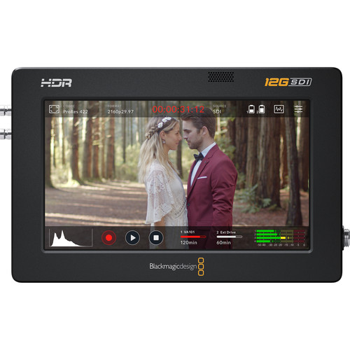 Monitor Blackmagic Design Video Assist 7 12G-SDI/HDMI HDR - Seegma